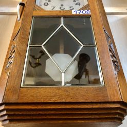 Đồng hồ carrez thùng dài chạm trổ kính rào cổ kính từ pháp