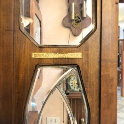 Đồng hồ vedette thùng dài kính ráo vân gỗ nu đẹp nhập Pháp