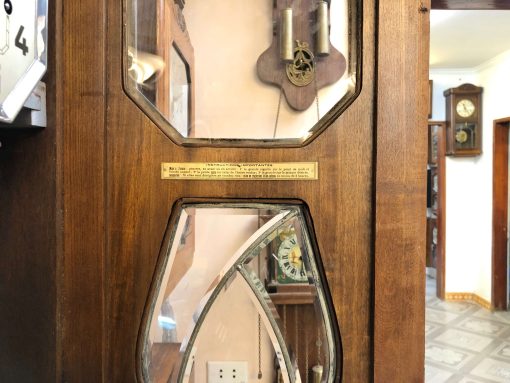 Đồng hồ vedette thùng dài kính ráo vân gỗ nu đẹp nhập Pháp