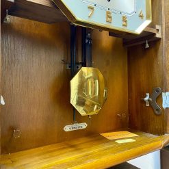Đồng hồ Vedette thùng bè số nổi vàng cực đẹp nguyên bản Pháp