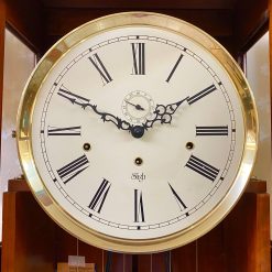 Đồng hồ tạ cây Sligh mặt tròn số La Mã đẹp cổ kính sang trọng chơi 3 bản nhạc