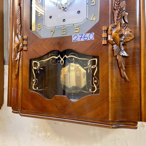 Đồng hồ Vedette thùng bè số nổi vàng đẹp sang trọng từ Pháp