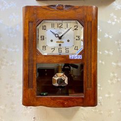 Đồng hồ ODO 57/8 thùng sồi chạm trổ chơi chuông ngân hay