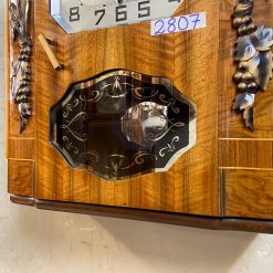 Đồng hồ MK thùng bè vân nu điểm bông lúa mạch đặc trưng Pháp 