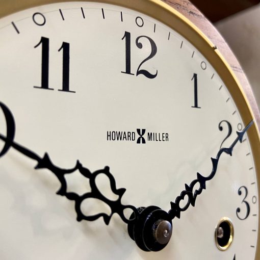 Đồng hồ để bàn Howard Miller thùng sồi máy đẹp chơi chuông bản Westminter