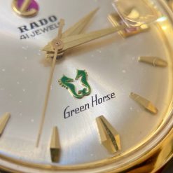 Đồng hồ RADO Green Horse bọc vàng toàn thân cọc dày cực sang trọng