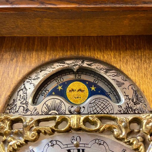 Đồng hồ để bàn lồng đèn chuông điểm bính boong có lịch trăng sao