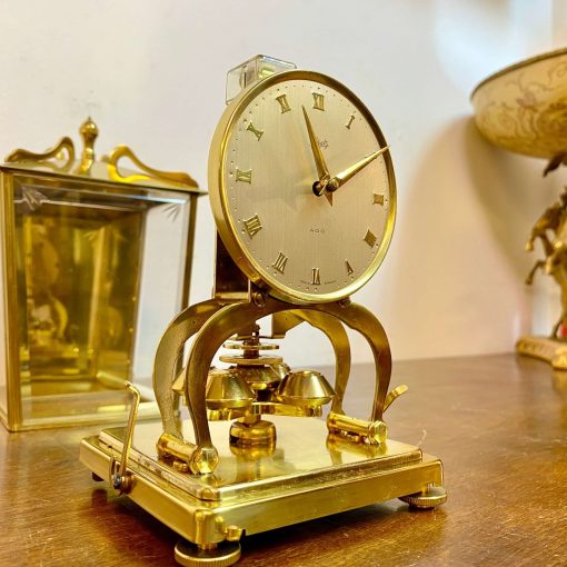 Đồng hồ để bàn úp ly Lchatz cót chạy 400 ngày từ Đức