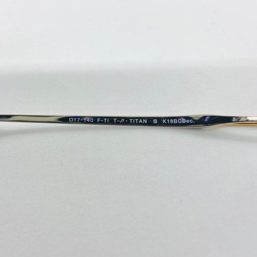 Kính mắt Au Tecne demi vàng 18K