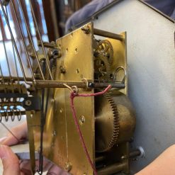 Đồng hồ ODO 36/8 thùng sồi chạm trổ chơi 2 bản nhạc
