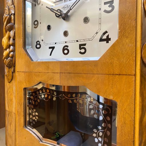 Đồng hồ Girod thùng bè điểm chùm quả lớn chơi 2 bản nhạc từ Pháp