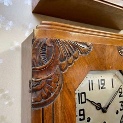 Đồng hồ girod thùng chạm trổ đỉnh cao cùng kính rào kim cương chơi 2 bản nhạc pháp