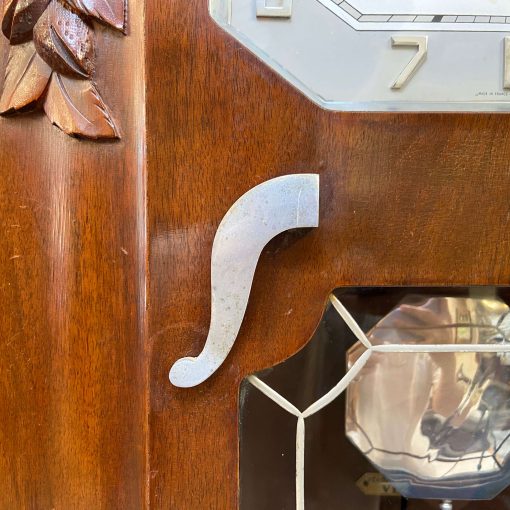 Đồng hồ vedette thùng bè số nổi mạ crom cùng chất âm trong chuẩn Pháp