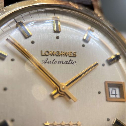 Đồng hồ longines đô đốc 5 sao bọc vàng 10K toàn thân, món đồ thể hiện đẳng cấp