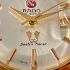 ĐỒNG HỒ RADO GOLDEN HORSE VÀNG HỒNG 18K FULL HỘP SỔ THỤY SỸ