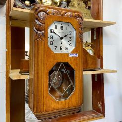Đồng hồ kienzle thùng chạm trổ đẹp âm trong ngân từ Đức