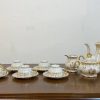 Bộ ấm chén tình yêu mạ vàng đẹp sang trọng từ Đức 