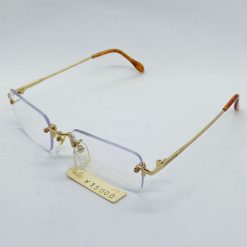 Kính mắt ba mảnh mạ vàng thiết kế đẹp