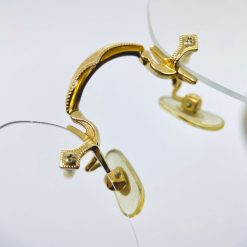 Kính mắt Nicole mạ vàng đẹp màu