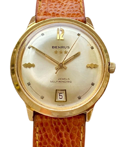 Đồng hồ Benus bọc vàng đẹp sang trọng chuẩn Thụy Sĩ