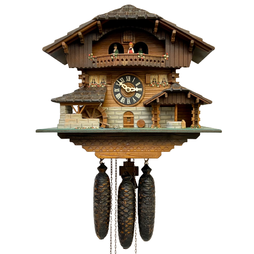 Đồng hồ Cuckoo thiết kế phong cảnh ngôi nhà từ Thuỵ Sĩ