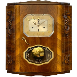 Đồng hồ FFR thùng bè ba buồng bốn bông mặt số nổi vàng chơi 4 bản nhạc
