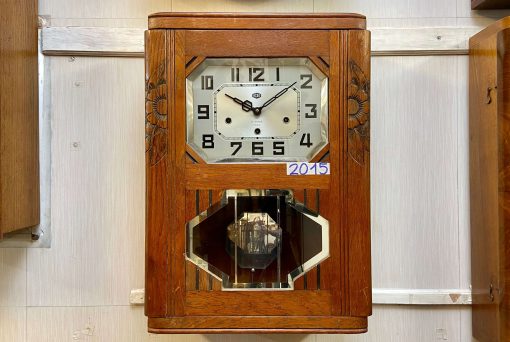 Đồng hồ ODO 54/8 thùng sồi mang đậm nét xưa cũ của đồ cổ