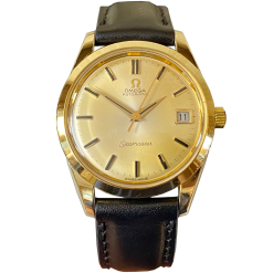 Đồng hồ Omega Seamaster bọc vàng màu sắc sang trọng