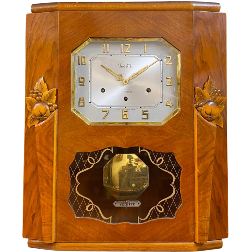Đồng hồ Vedette mặt số nổi vàng có tắt chuông đêm tự động