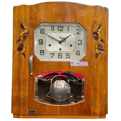 Đồng hồ cổ Odo 54/8 thùng nu hoa kính tráng gương thiên thần 