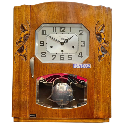 Đồng hồ cổ Odo 54/8 thùng nu hoa kính tráng gương thiên thần