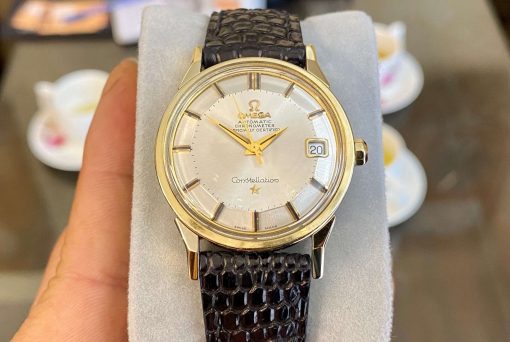 Đồng hồ omega constellation demi mặt bát quái càng gẫy từ thụy sỹ