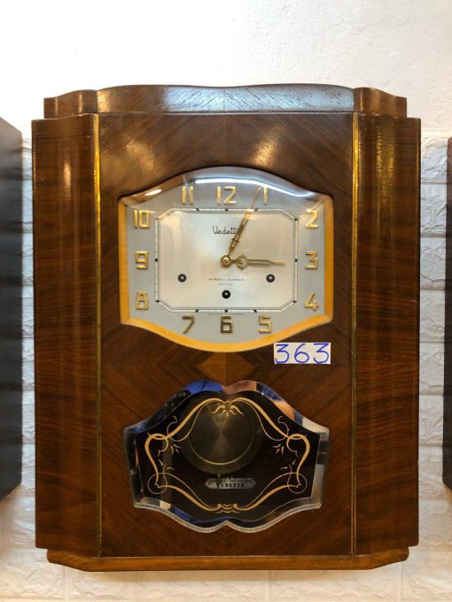 Đồng hồ Vedette số nổi vàng, mặt quai chảo nhập Pháp