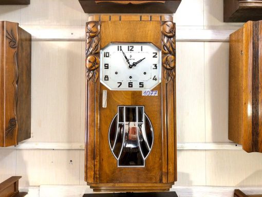 Đồng hồ Vedette thùng dài kính rào cổ kính nhập pháp