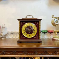 Đồng hồ để bàn fhs thiết kế trang trí sang trọng nhập Đức