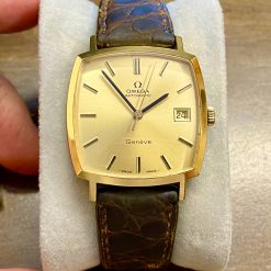 Đồng hồ Omega Geneve bọc vàng thiết kế độc đẹp chuẩn Thuỵ Sĩ