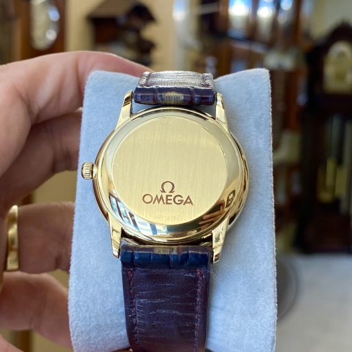 Đồng hồ đeo tay Omega Choronometer vàng đúc 18K từ Thuỵ Sĩ