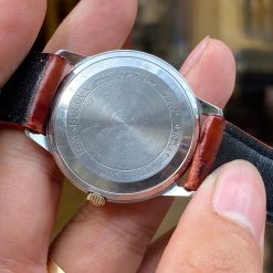 Đồng Hồ Bulova Ambassador Tự Động Siêu Mỏng Niềng 14k Gold Đẹp Trên 95%
