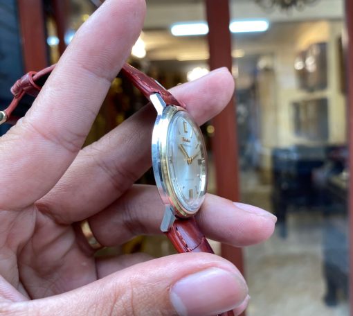 Đồng Hồ Bulova Ambassador Tự Động Siêu Mỏng Niềng 14k Gold Đẹp Trên 95%