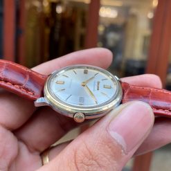 Đồng Hồ Bulova Ambassador Tự Động Siêu Mỏng Niềng 14k Gold Đẹp Trên 95%