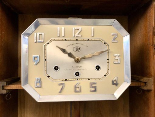 Đồng hồ cổ Jura số nổi mạ crom cao cấp nhập pháp