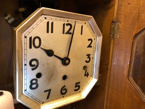 Đồng hồ cổ Kienzle 8 côn vỏ thùng đẹp hàng sản xuất tại Đức