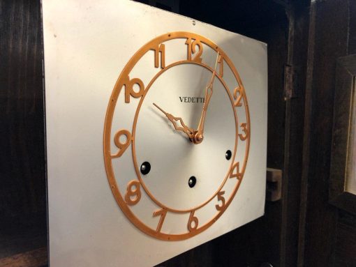 Đồng hồ cổ Vedette mặt số vàng hồng cổ kính