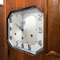 Đồng hồ cổ Vedette thùng dài mặt số nổi bát giác nằm