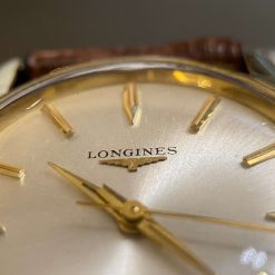 Đồng hồ Longines Conquets 3 sao đấu cá chép vàng máy đẹp thương hiệu cao cấp 