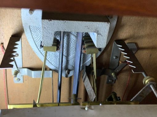 Đồng Hồ Odo 36/8  Thùng Dài Trạm Trổ Hoa Văn Chìm Nhập Pháp
