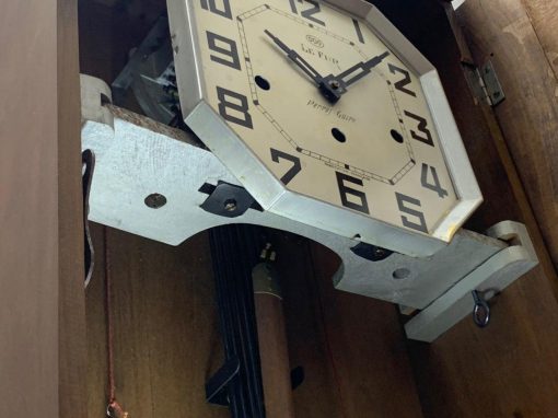 Đồng Hồ Odo 36/8  Thùng Dài Trạm Trổ Hoa Văn Chìm Nhập Pháp