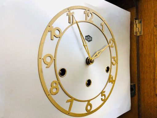 Đồng hồ Odo 54/8 số nổi vàng thùng bè cổ kính hiếm gặp nhập pháp