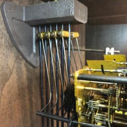 Đồng hồ Odo 57/10 số nổi thùng vân chùm đào chơi 2 bản nhạc nhập pháp