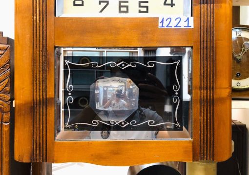 Đồng hồ Odo 62/8 thùng trạm trổ hoa văn tinh tế nhập pháp